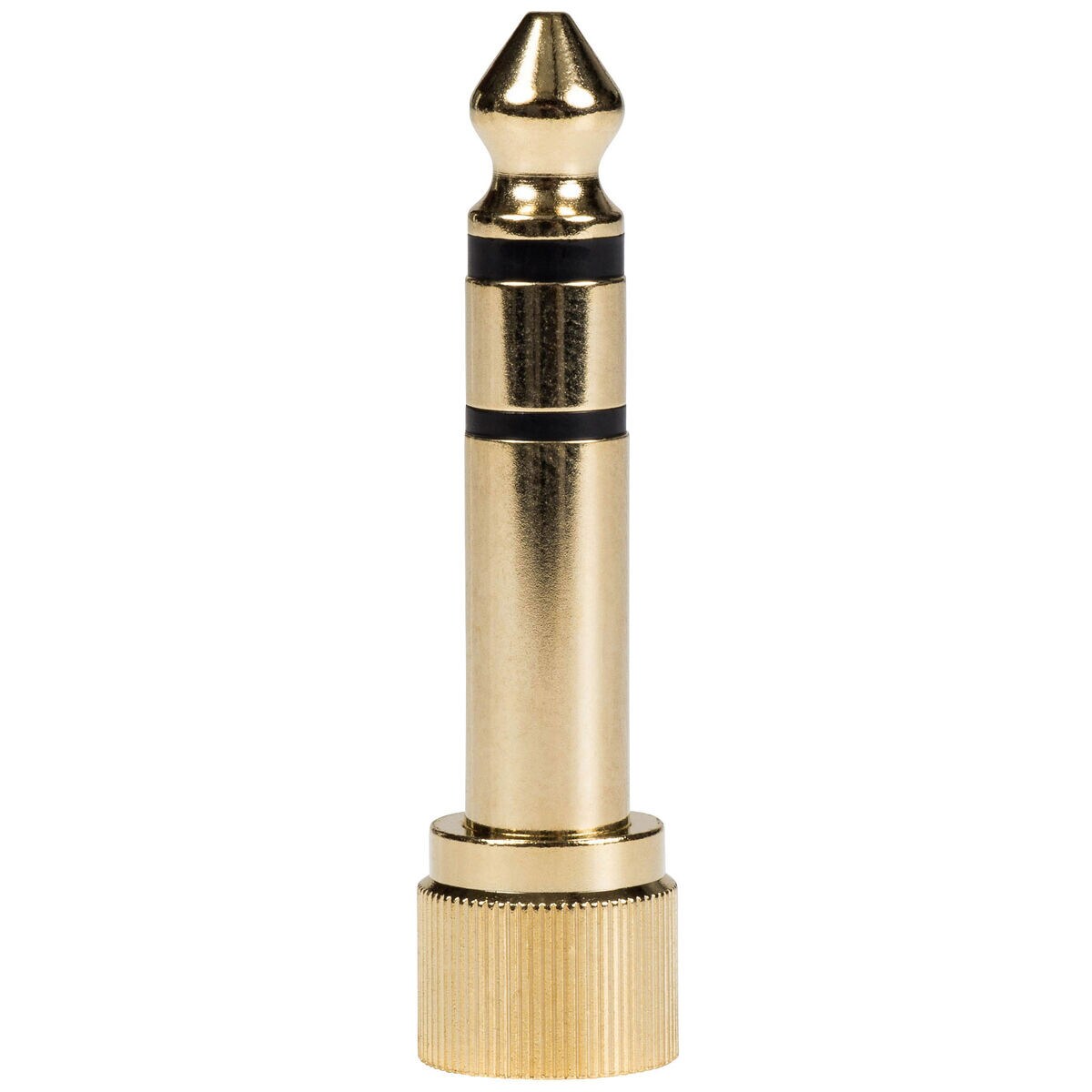 Shure HPAQA1 Threaded 3.5mm to 1/4" Stereo Adapter for Headphones